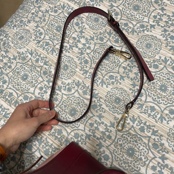 Burgundy and Pink Kate Spade Bag - Picture 11 of 16